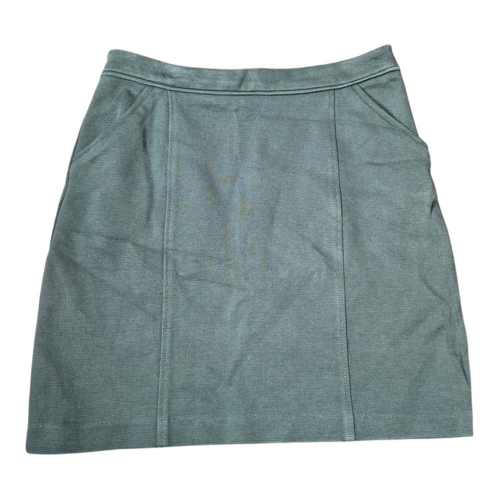 Boden Women's 6R Evergreen Cotton Blend Mini Skirt Pockets Lined Preppy Academia